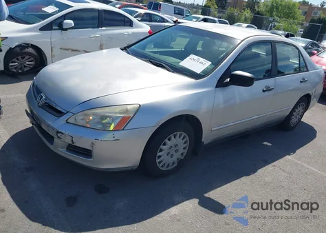 2006 Honda Accord 2.4 Vp from USA, damaged, VIN JHMCM56146C009322